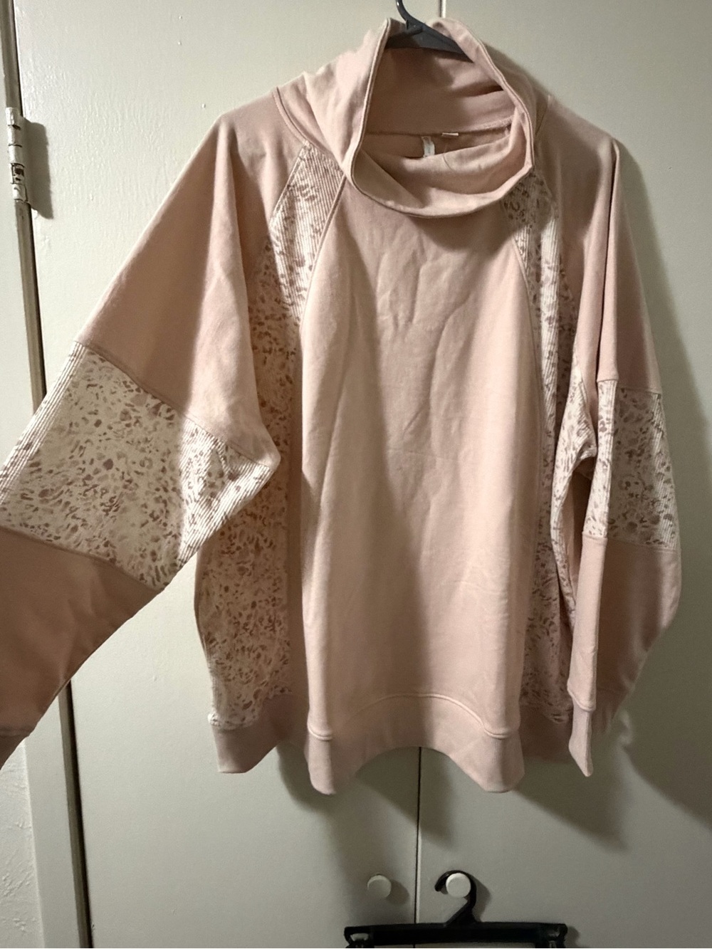 Cato Blush Pink Cowl Neck Pullover Sweater